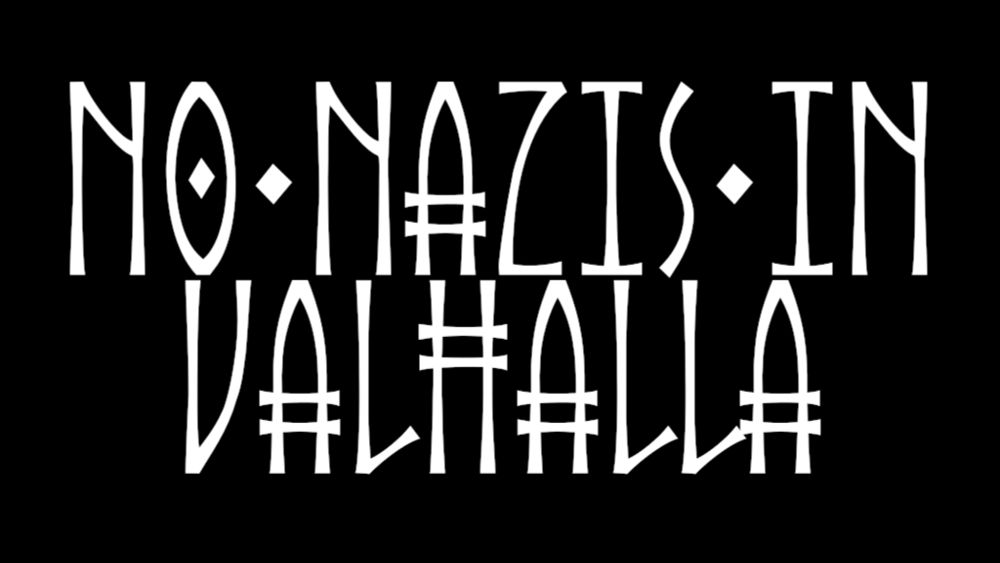 Coming soon: No Nazis in Valhalla