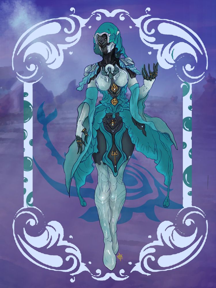 The textures again are there if you zoom in. This is also the only time I use an ability symbol to showcase one of her primary features in game.