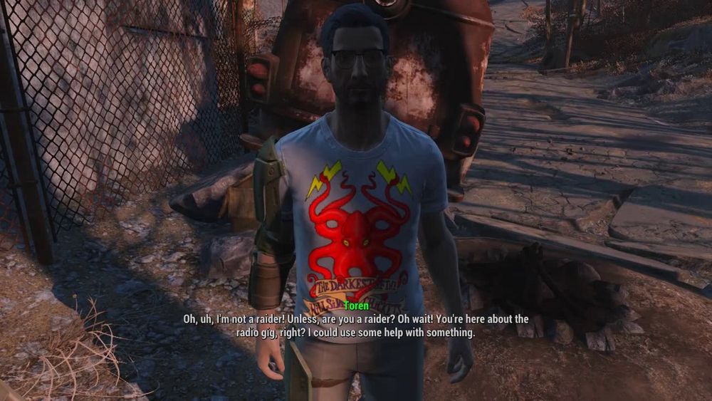 The darkest of the hillside thickets member in the fallout 4 musicians mod