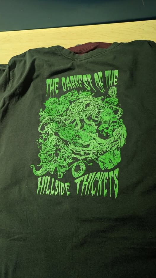 frightening t-shirt with cthulhu