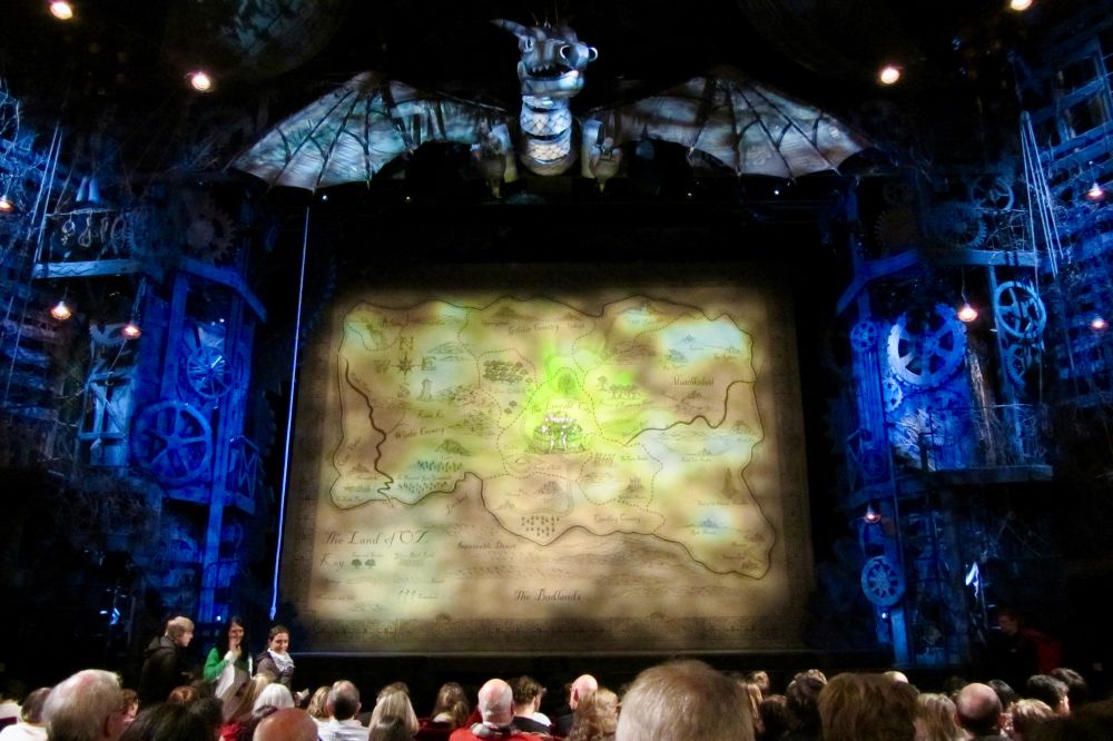 Wicked at the Apollo Theatre in London