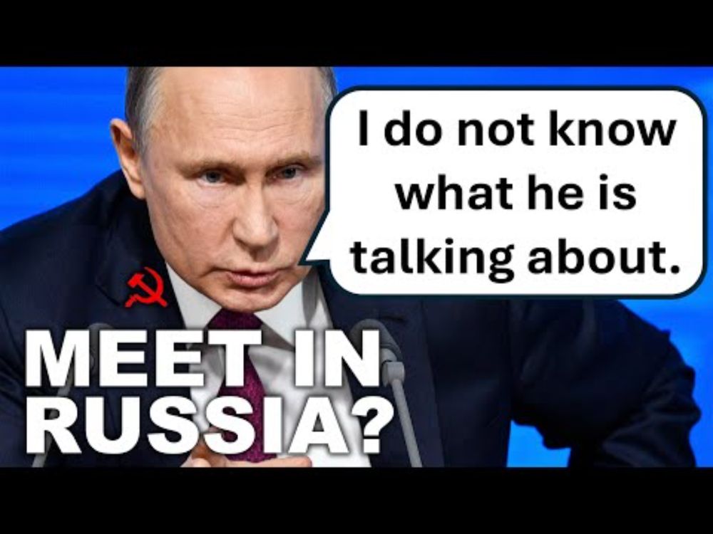 CRAZY!  Putin & Trump Now Meeting in Russia?