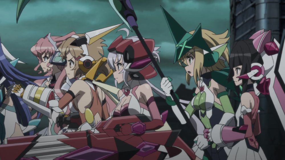 Symphogear AXZ - Episode 13 07 minutes 05 seconds and 910 milliseconds