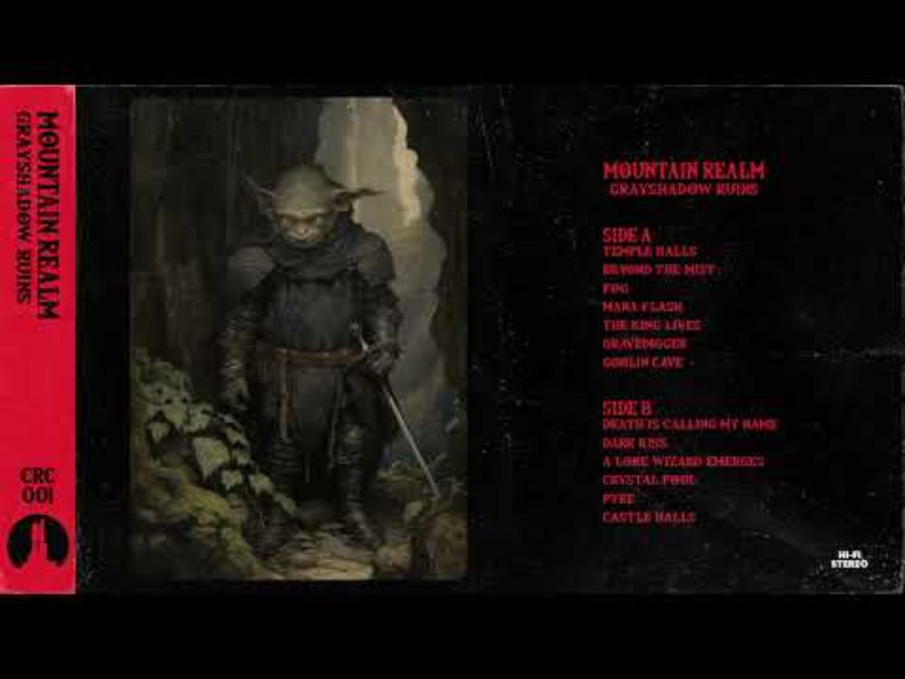 Mountain Realm - Grayshadow Ruins [ Full Album ] - Dungeon Synth from Cryo Crypt