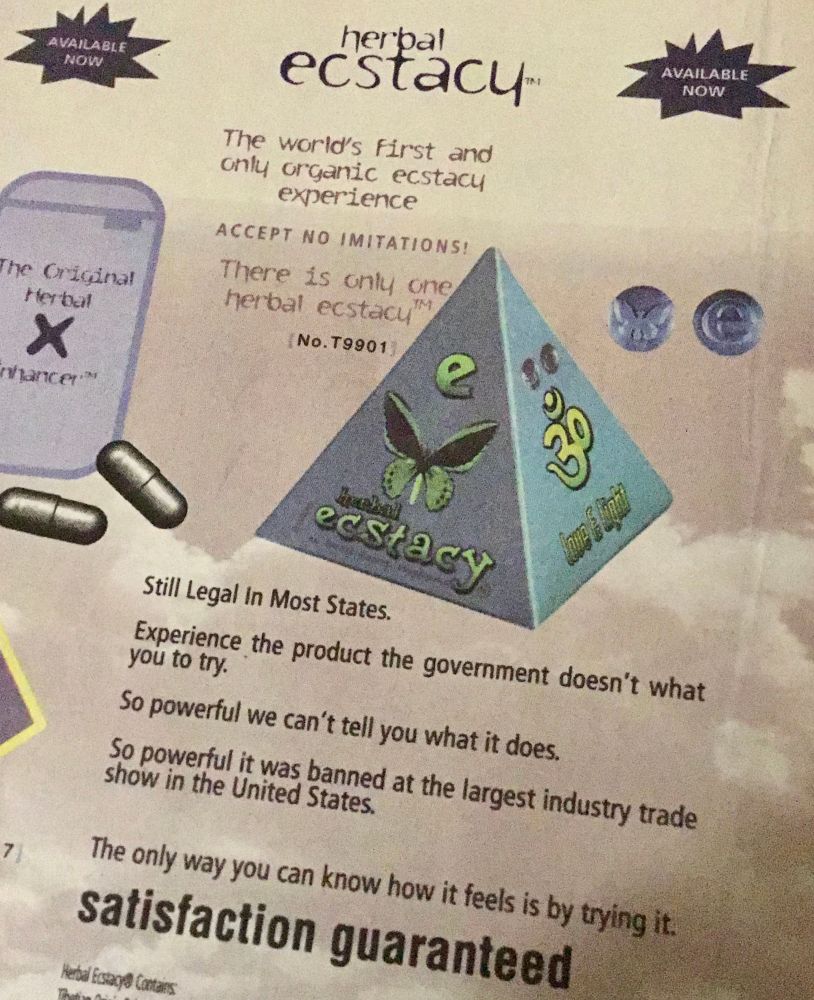 The pyramid-shaped packaging 