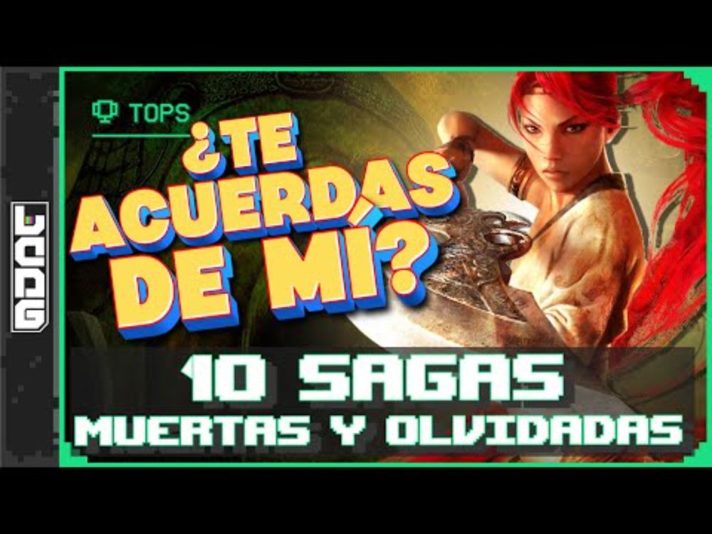 10 SAGAS MUERTAS de VIDEOJUEGOS de las que PUEDE QUE YA NO TE ACUERDES