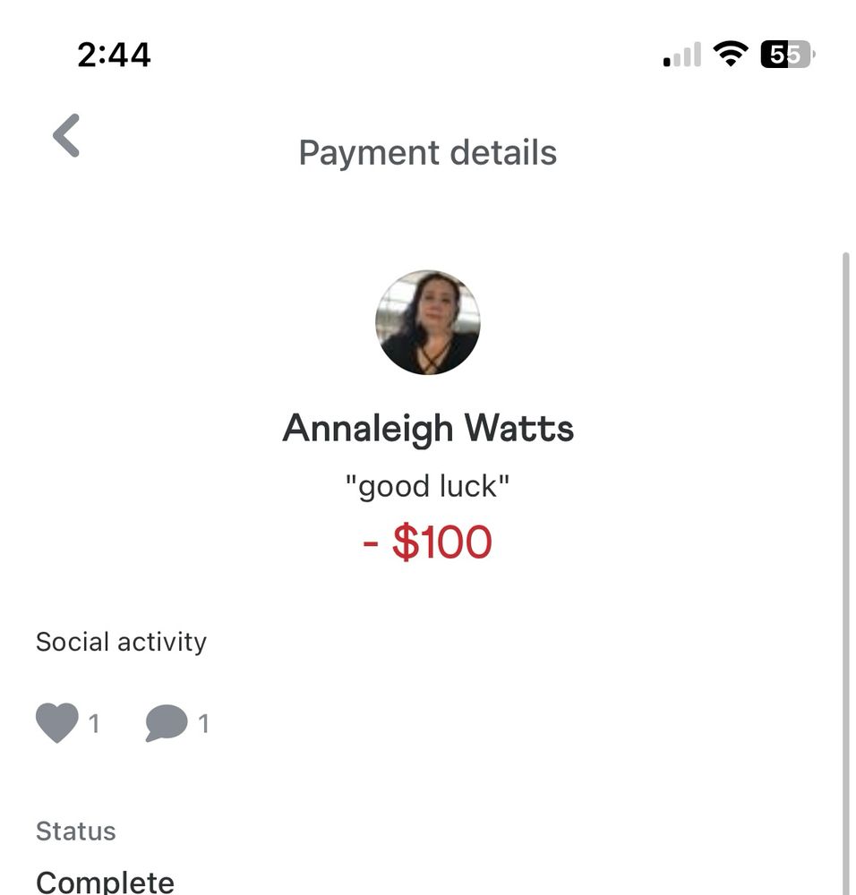 Payments details