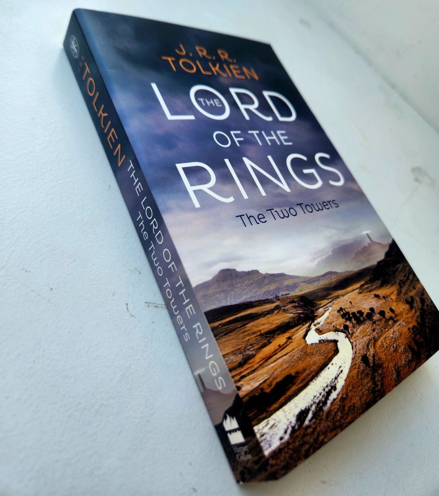 Second (or third depending on how you look at it) book in J.R.R. Tolkien's Lord of the Rings series