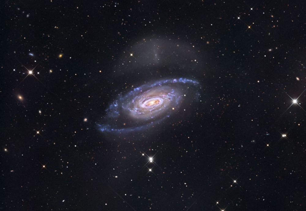 Galaxy collisions do really weird things