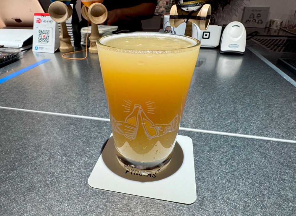 TwoFingers Craftbeer
Marlow / Roaming Unseen 7%
ヘイジーが得意らしいNYのブルワリーの空輸樽その1