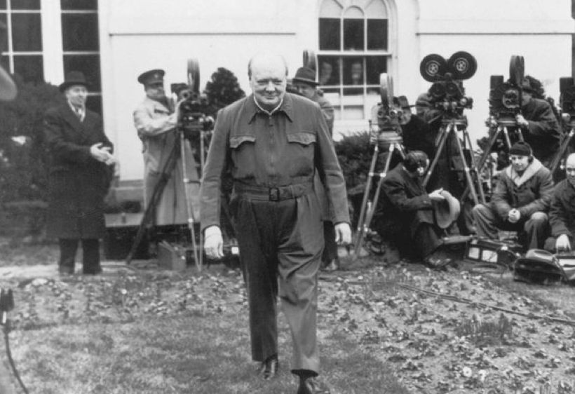 Winston Churchill wore this when he visited the White House when his country was at war.  #WinstonChurchill #Zelensky #WhiteHouse #PrimeMinister #UK 