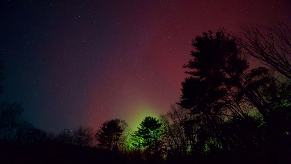Aurora Borealis as seen from Townsend, MA