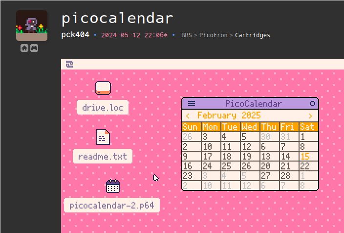 picotron desktop running in a browser