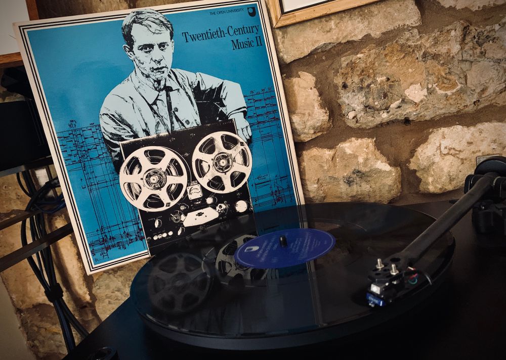 Vinyl album of Karlheinz Stockhausen – Twentieth-Century Music II