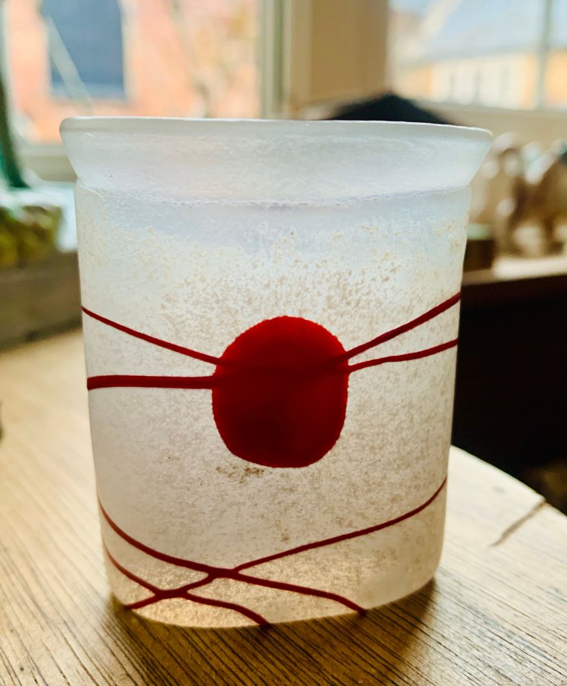 Bertil Vallien Kosta Boda Galaxy Vase