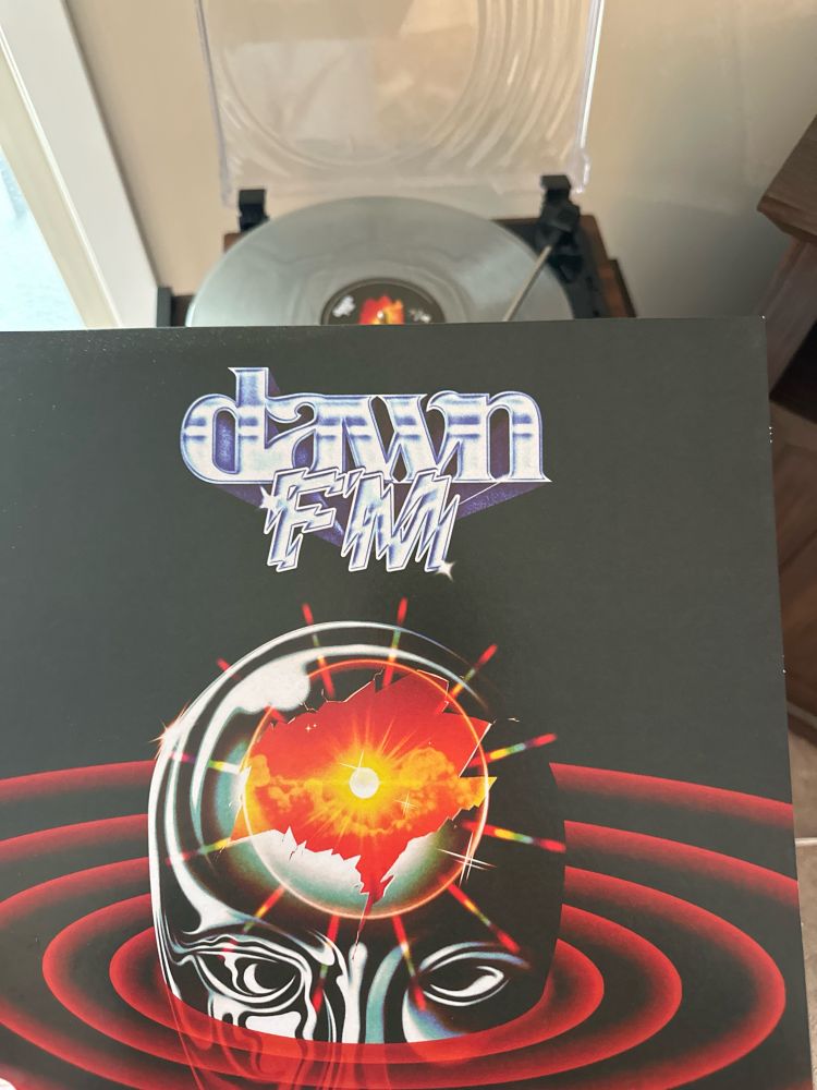 Dawn FM vinyl, audio goodness