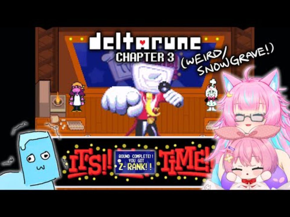 【DELTARUNE】 IT'S "Z-RANK" TIME (Chapter 3 Snowgrave/Weird Route)