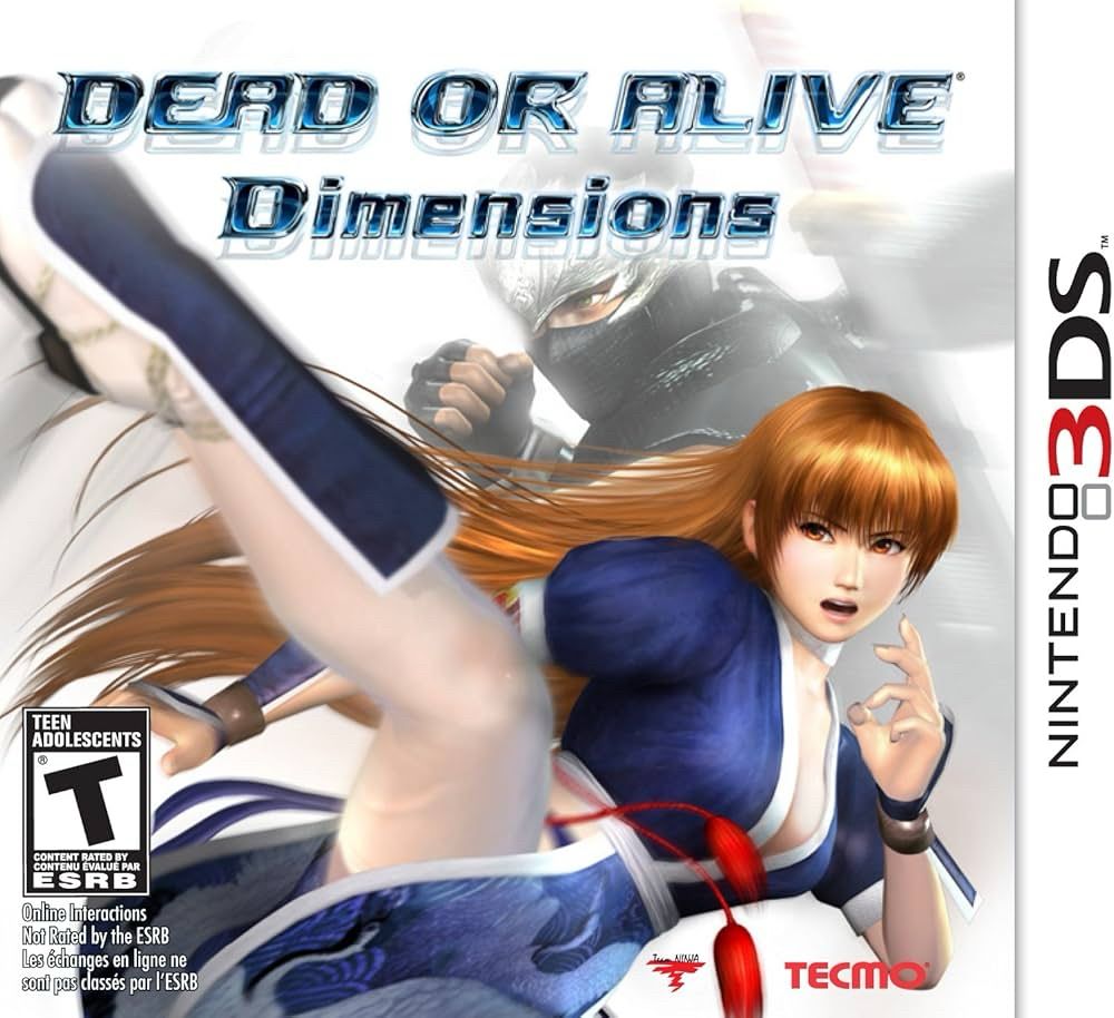 dead or alive dimensions for nintendo 3ds