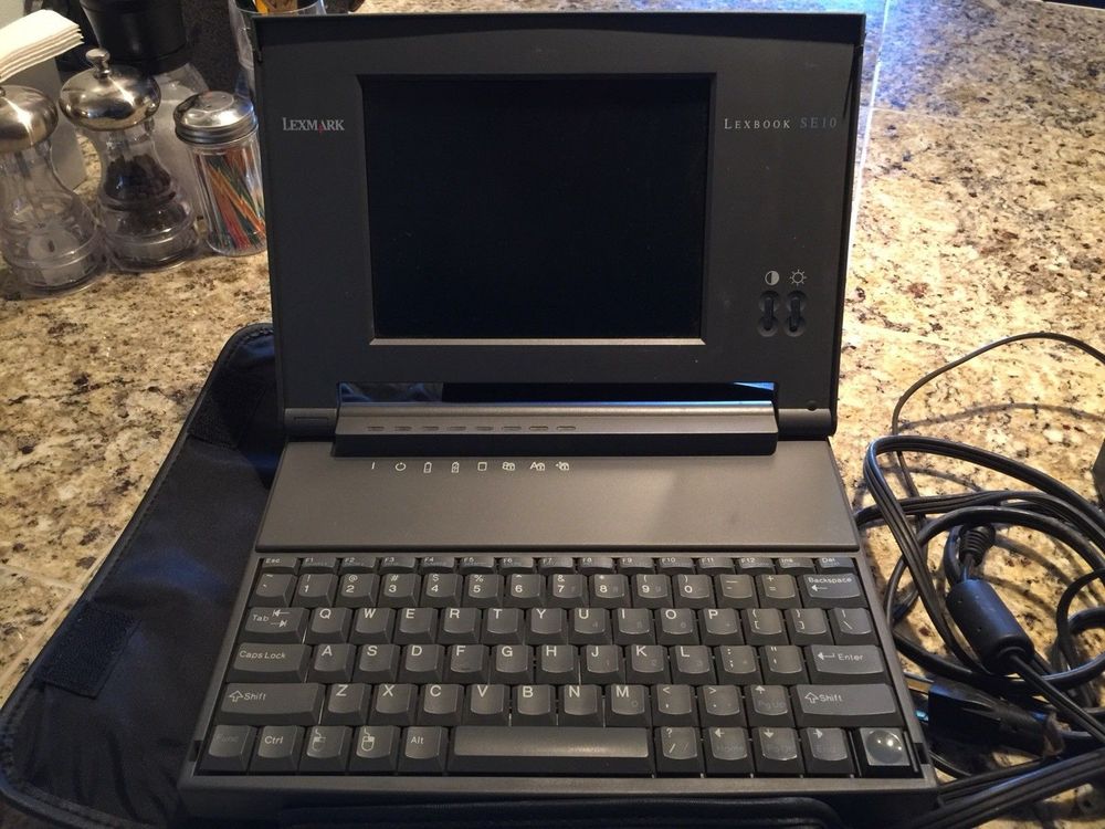 A photo of an Lexmark Lexbook SE10 subnotebook computer (not my photo)
