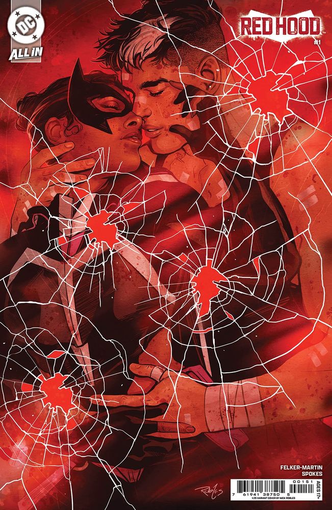 RED HOOD #1 1:25 incentive variant by Nick Robles