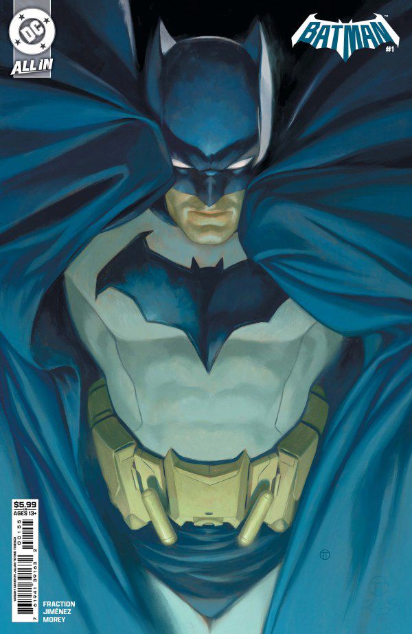 BATMAN #1 variant cover by Julian Torino Tedesco, who will be providing regular variants on the series