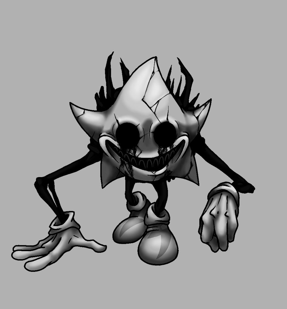 X as Ristar, his face cracked with dark substance emanating from his eyes. despite wearing a smile, there is nothing to be felt from this thing. His arms sickeningly cracking as they stretch out to move forward. Sent to quiet the roar.