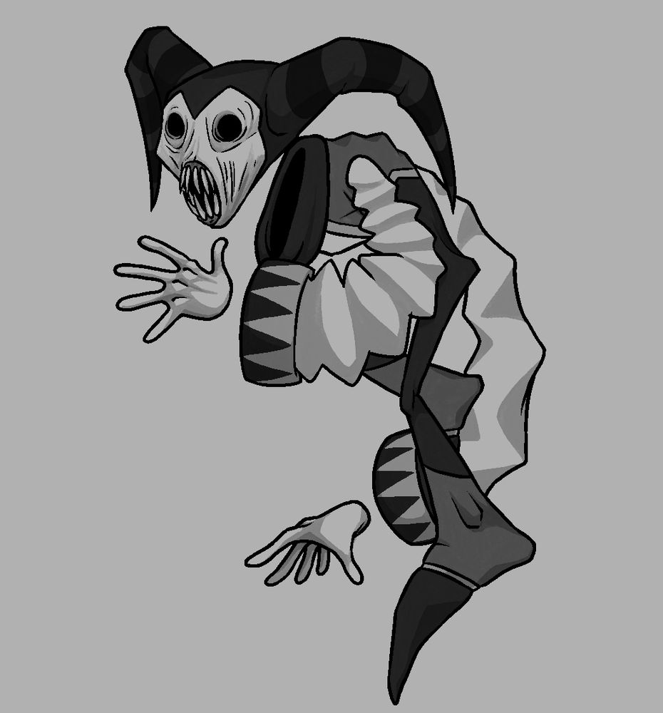 X as NiGHTS, appearing ghastlier. It's cowl much like horns, with the sleeves able to retract and protract. Rather odd is that the hands it manipulates seem normal in comparison, it is not clear if it is its own or another's.