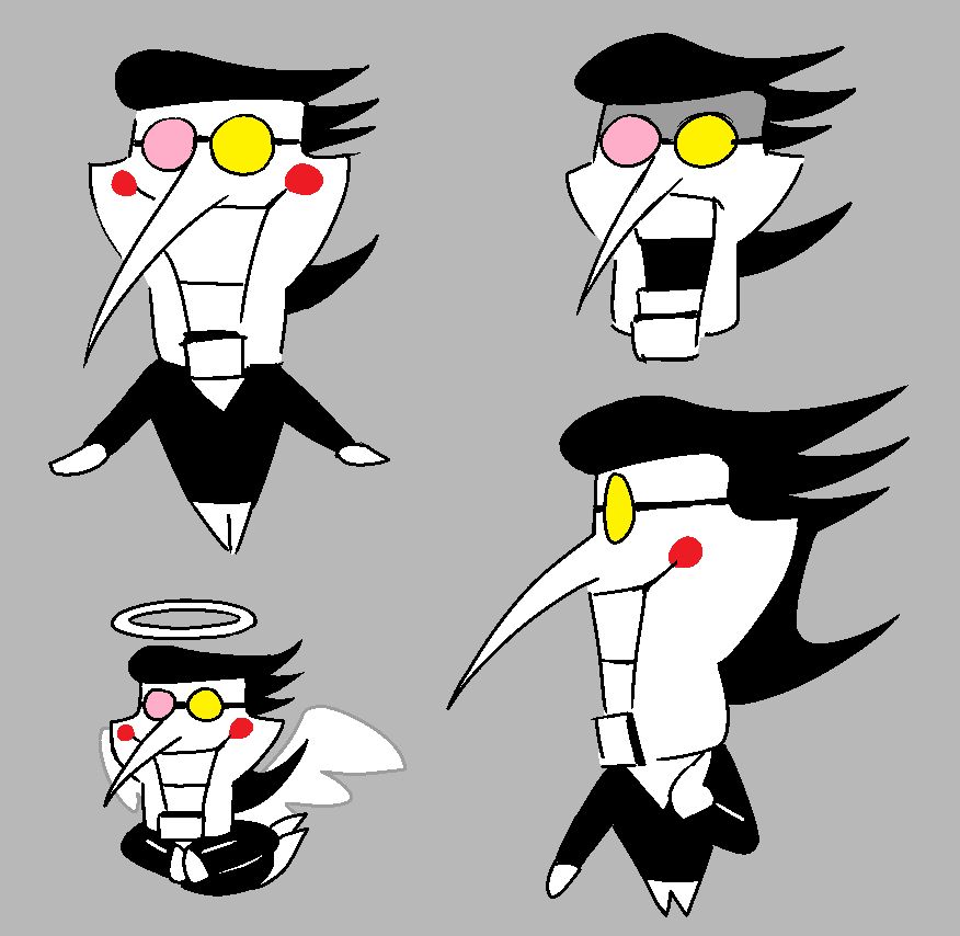 a ton of Spamton doodles