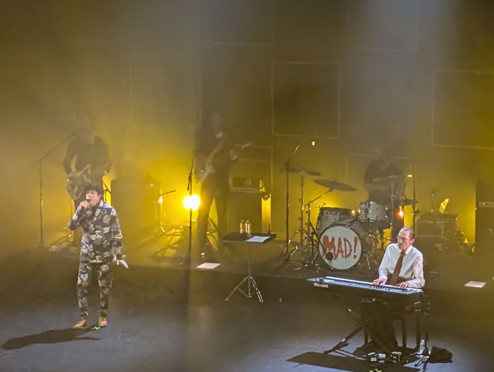 Sparks on stage