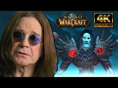 World Of Warcraft - Ozzy Osbourne Commercial [4K AI Upscale]