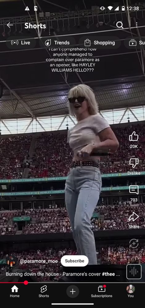 Hayley Williams signing Burning Down the House as Eras tour opener 
