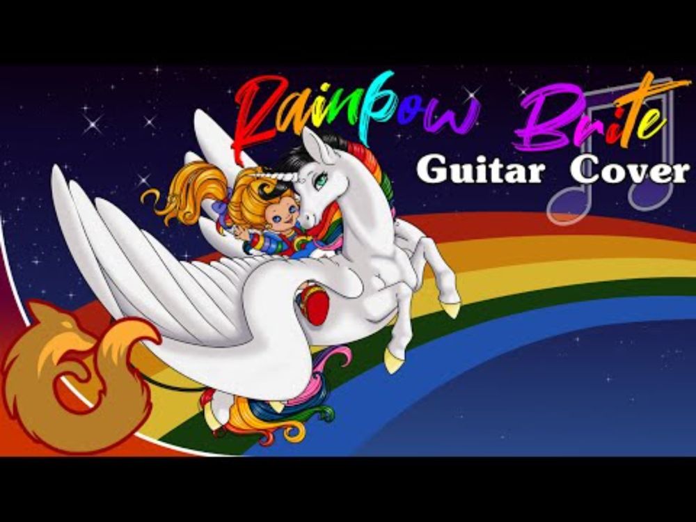 Rainbow Brite Guitar Cover | GoldenFox Records