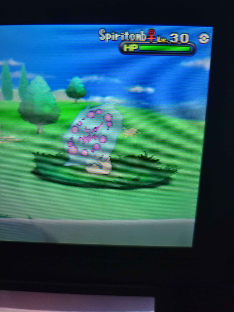 Shiny Spiritomb from Pokemon X