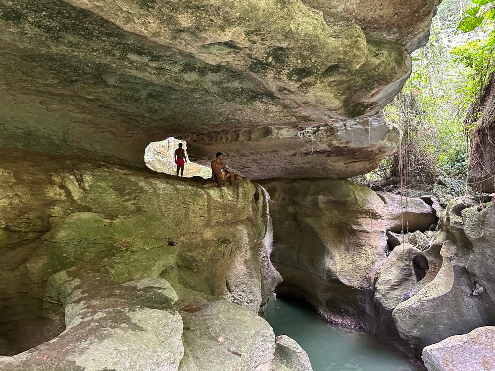 Cueva, charco y calma 💫
#travel #puertorico