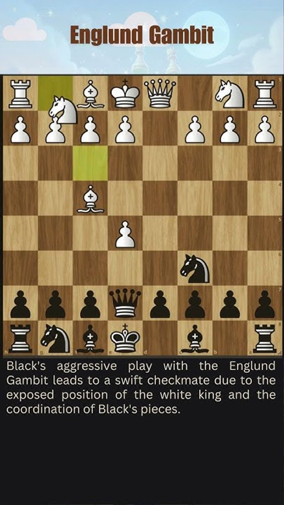 Master The Englund Gambit: How To Avoid Falling Into This Sneaky Trap! #chess #attackingchess