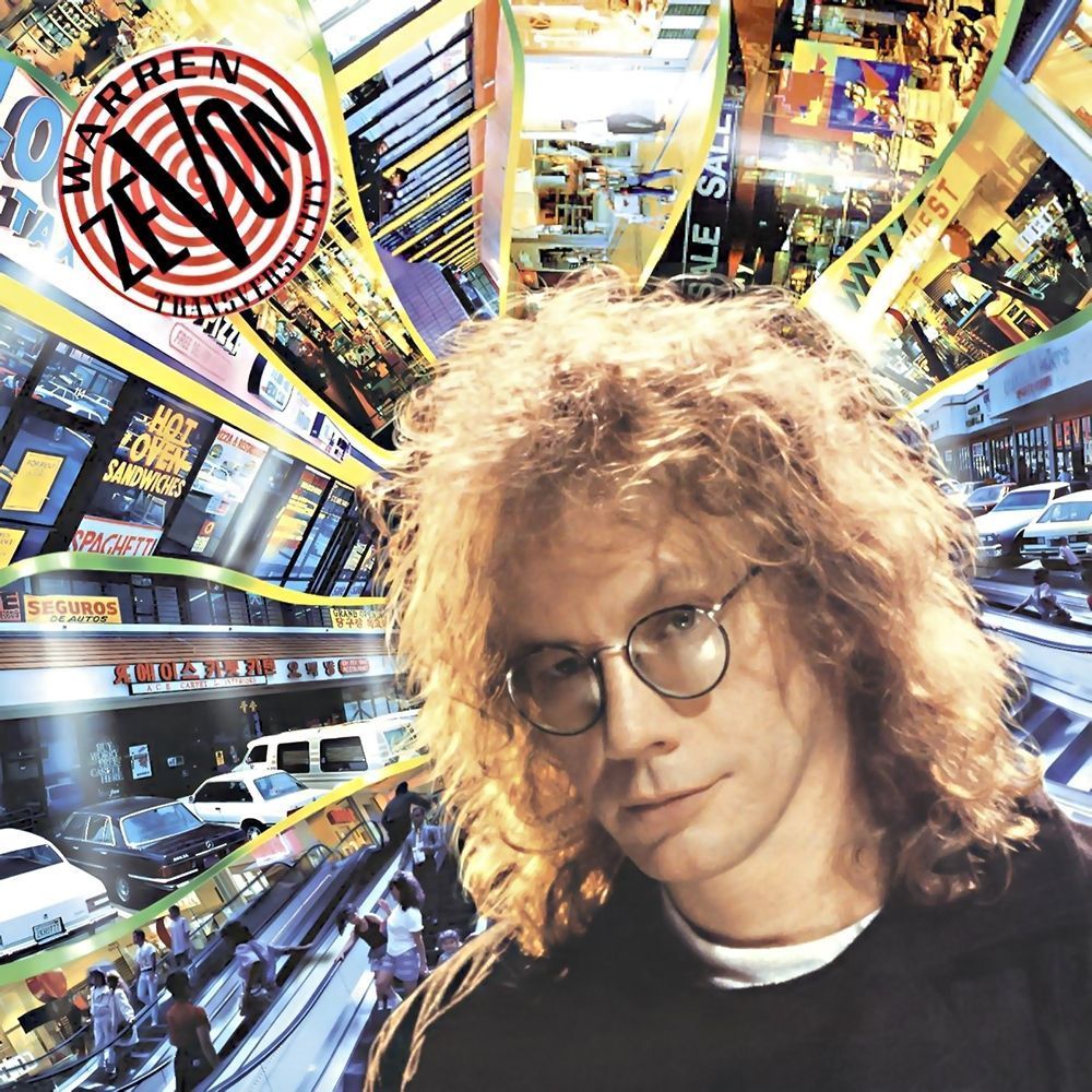 Album cover of Warren Zevon "Transverse City"