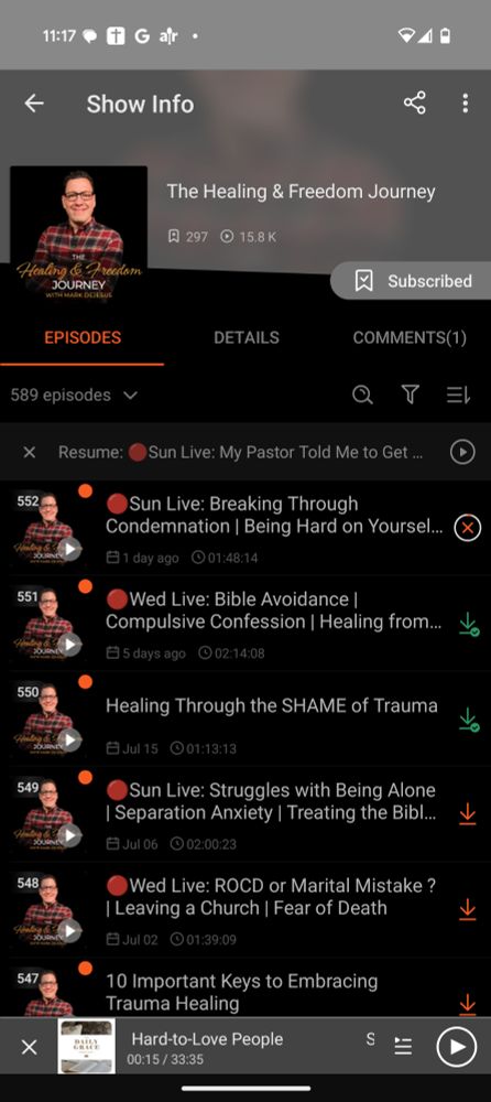 The Healing & Freedom Journey podcast