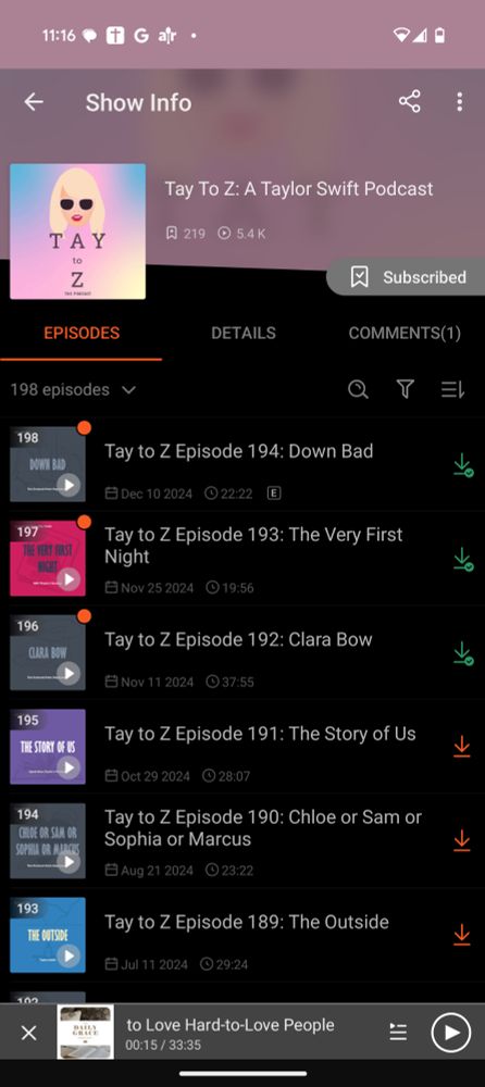 Tay to Z: A Taylor Swift Podcast