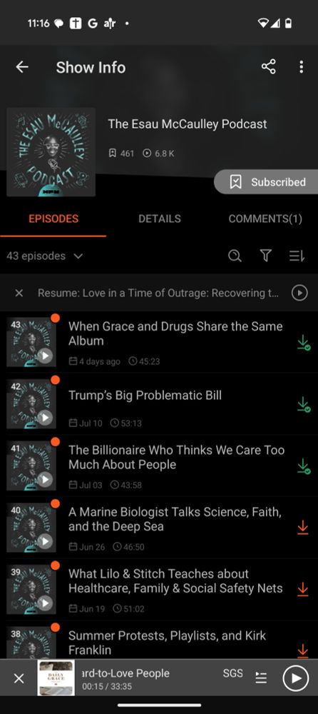 The Essau McCaulley Podcast