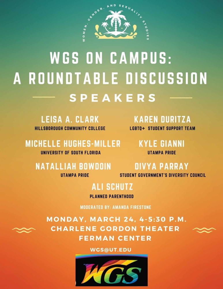 WGS on Campys roundtable flyer