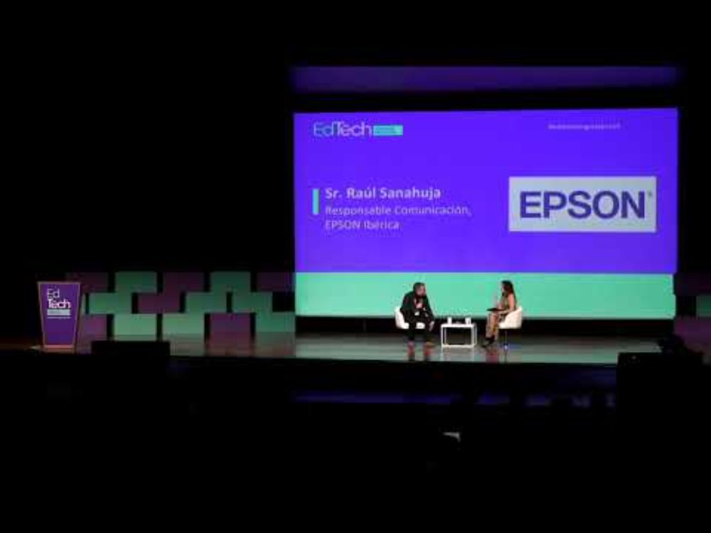 Entrevista EPSON - Partner principal EdTech Congress Barcelona 2025