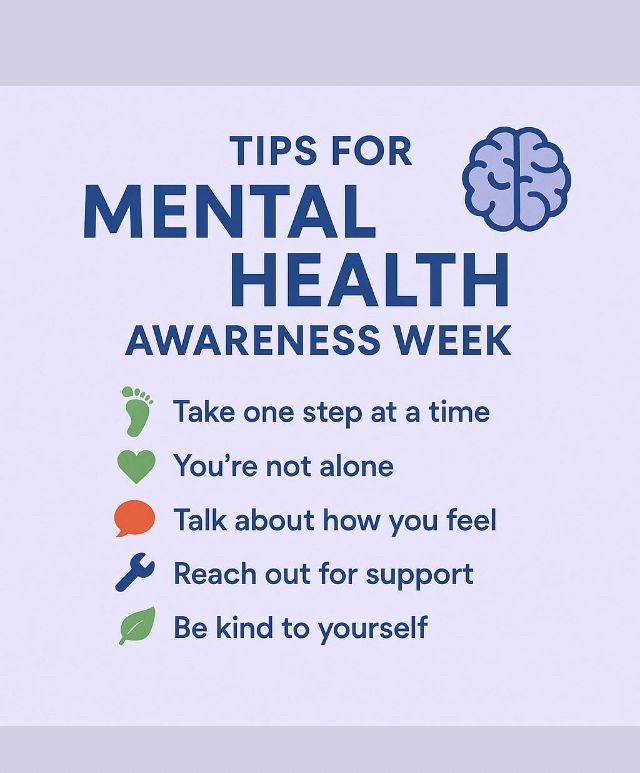 Mental health week poster 