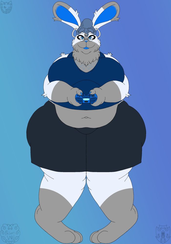 Polar bear turned white Bunny