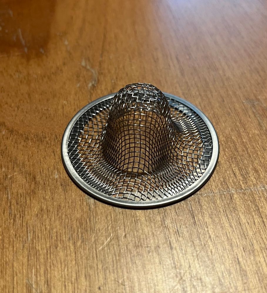 Metal mesh “condom”