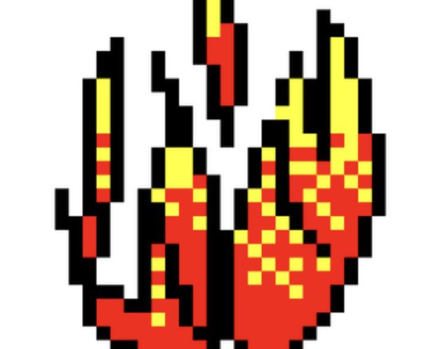 Logo for FileBurning game.