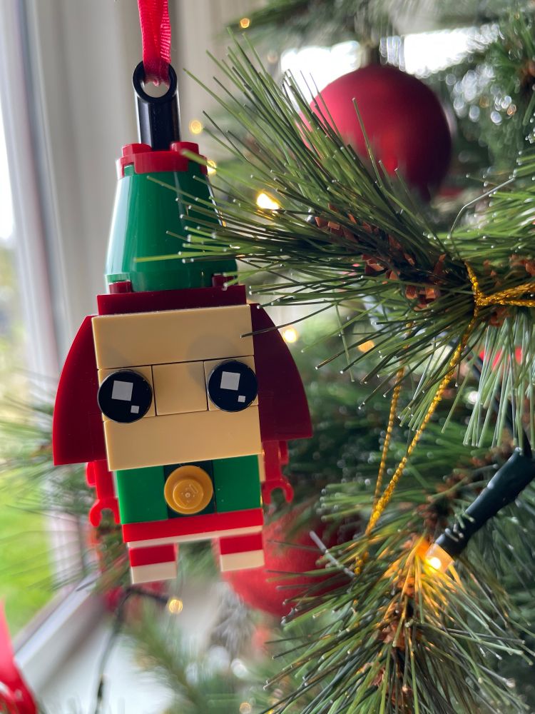 Lego kerstfiguur