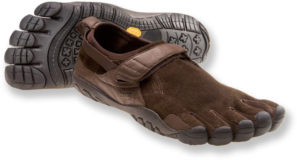 a pair of vibram fivefingers shoes