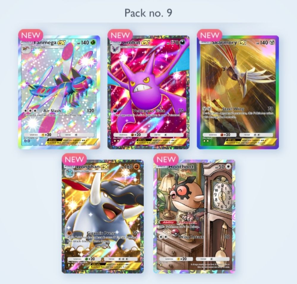 Local bear uses all of his luck in one go by pulling a god pack