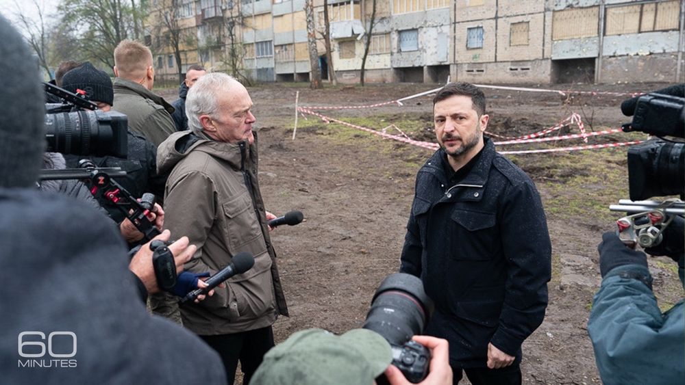 Sunday on 60 Minutes: Ukrainian President Volodymyr Zelenskyy