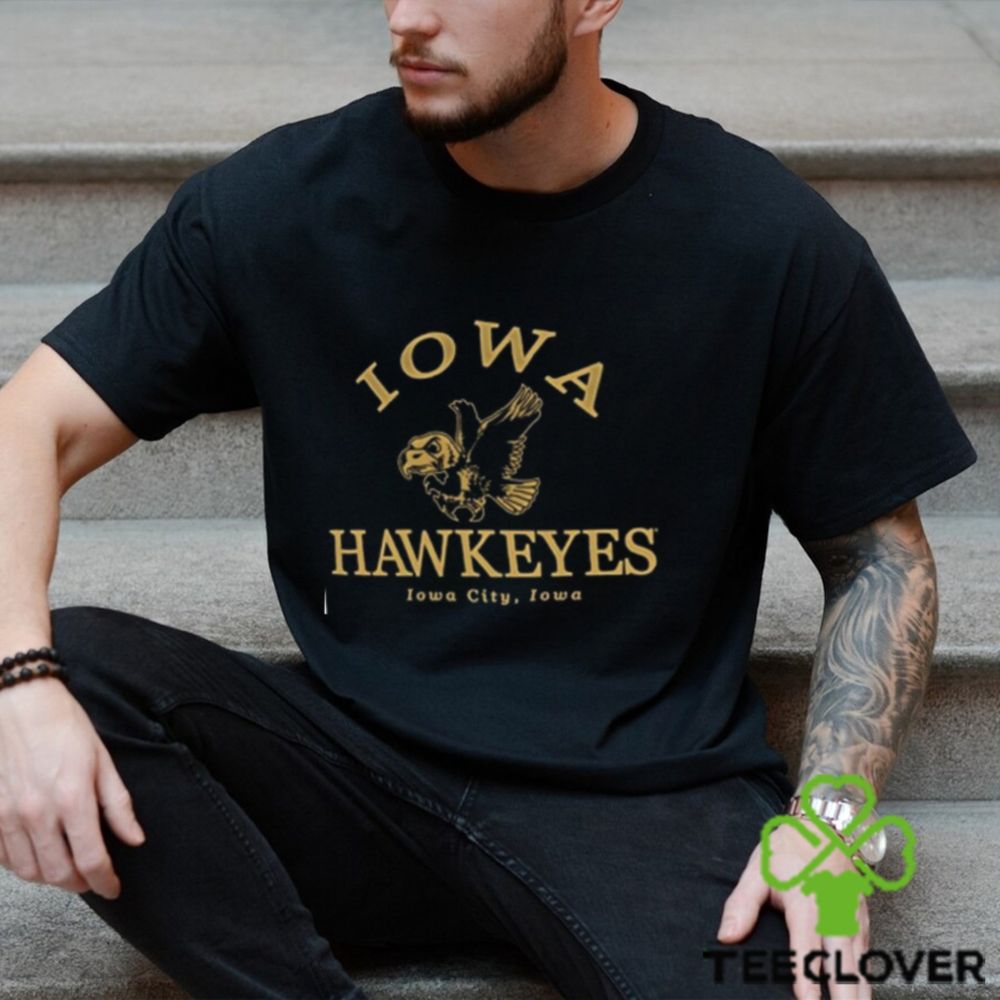 Iowa Hawkeyes Black 47 Fresh Start Frankie Short Sleeve T Shirt - Teeclover